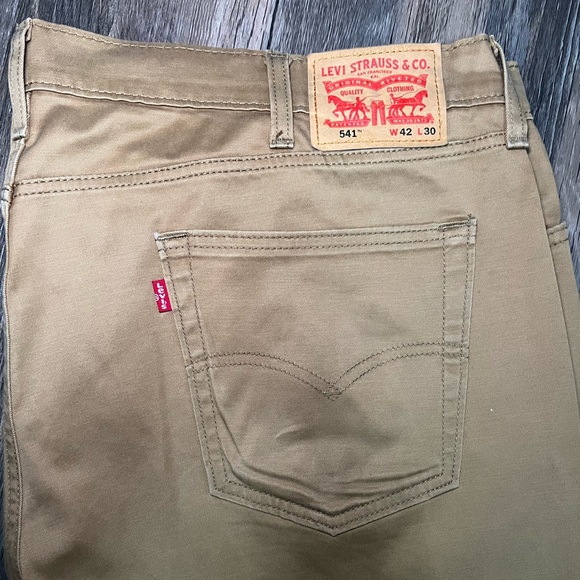 LEVIS 541 TWILL PANTS 42x30 - Picture 2 of 5